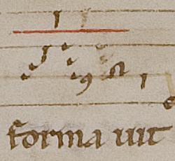 Handschrift, regel 8